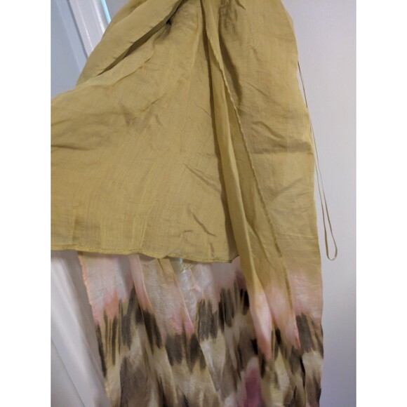 ZARA WOMAN SS24 TIE DYE CUT Out Tie Dye MIDI DRESS MULTICOLORED | XS - Picture 7 of 13